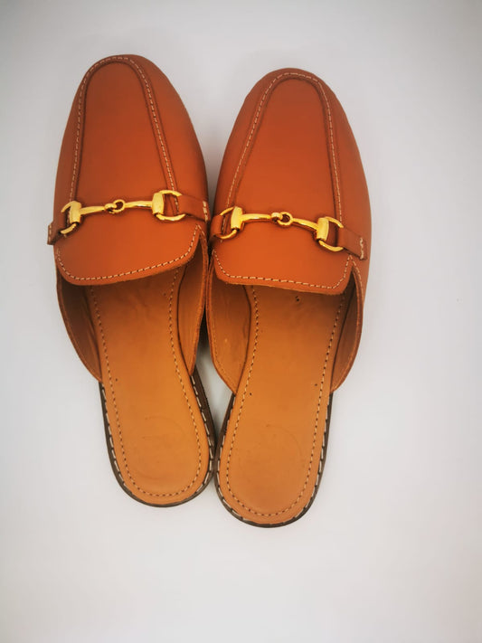 Harlow Slip On Loafer Mule