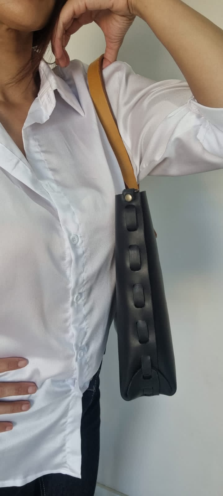 Salem Leather Tote Bag