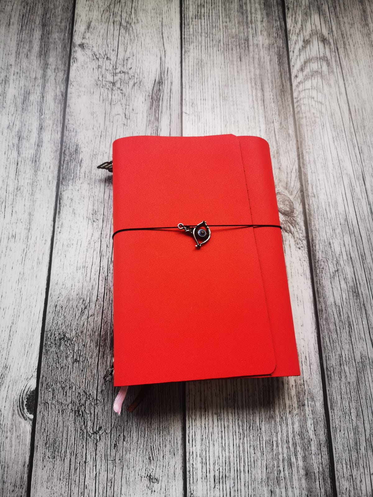 A5 Trifold Leather Journal