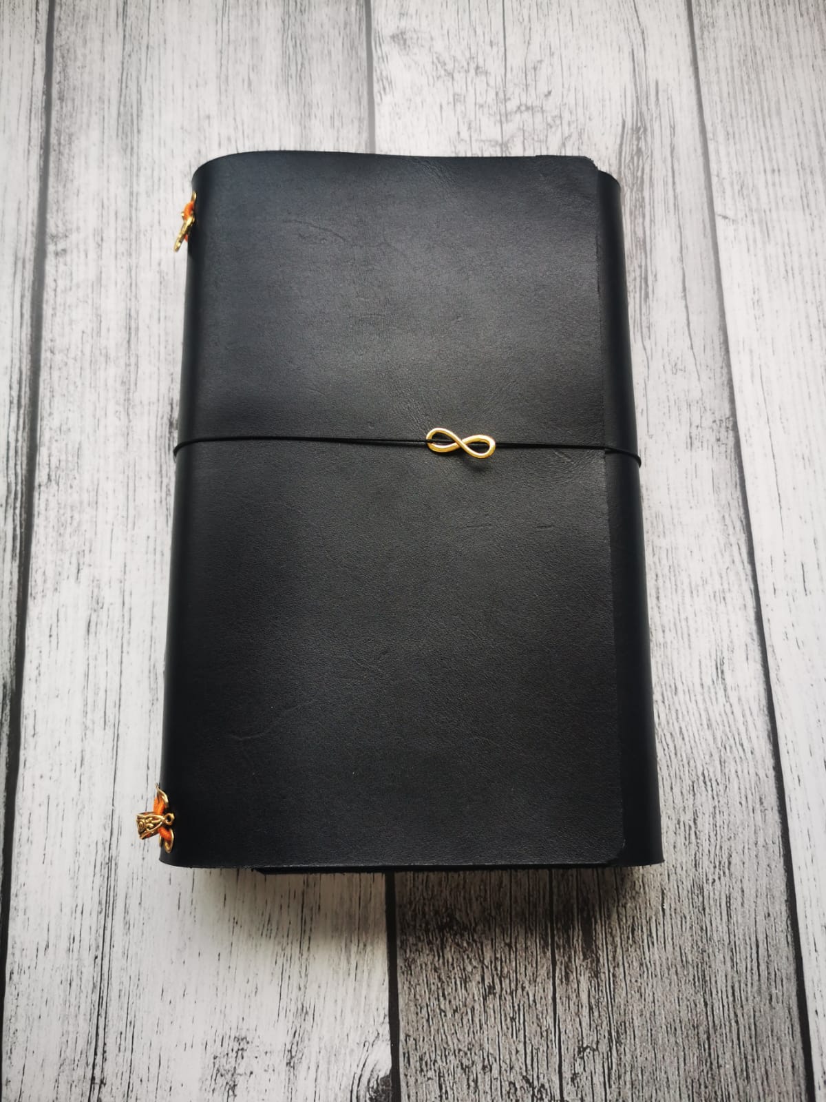 A5 Trifold Leather Journal