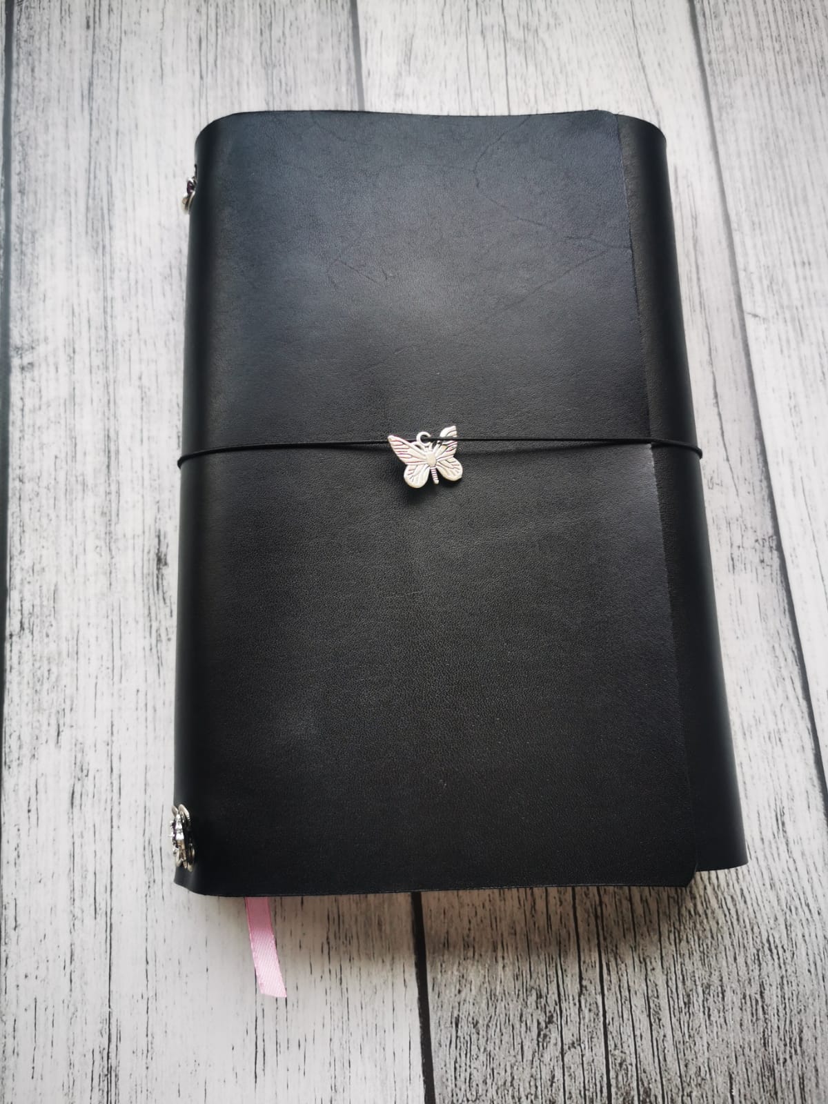 A5 Trifold Leather Journal