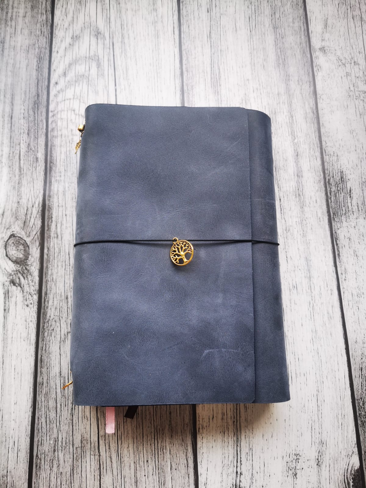 A5 Trifold Leather Journal
